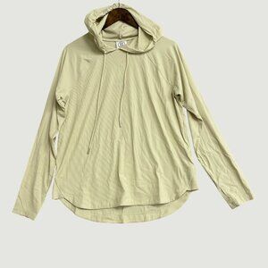 Sage Collective Tan Long Sleeve Pullover Women's M Active Hoodie M0246